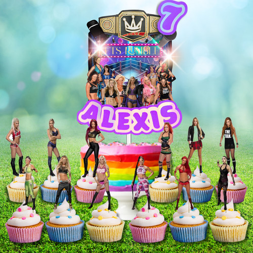 Wrestling gir cake party - gir,
