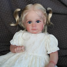 Real Reborn Baby Dolls Realistic Newborn Girl Doll Vinyl Silicone Lifelike Gift