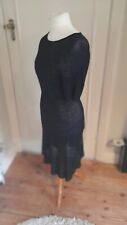 NWOT HAWICK Cashmere Of Scotland Navy Blue Dress (M/L)