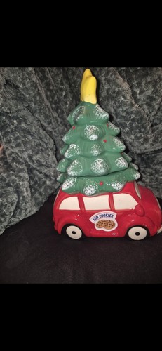 Christmas cookie jar - cookie,