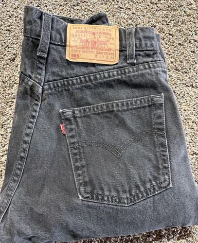 Vintage levi 505 straight - vintage,
