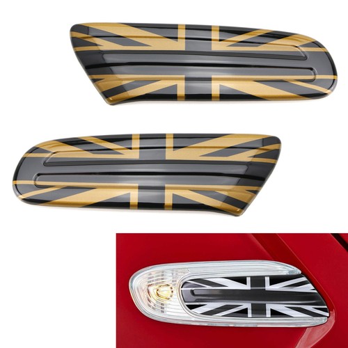 Gold union jack style - style, side