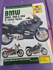 Haynes BMW R850, 1100 1150 Motorcycle Service and Repair Manual. Fair Condition