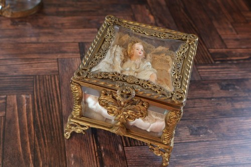 French ormolu glass vitrine - french,