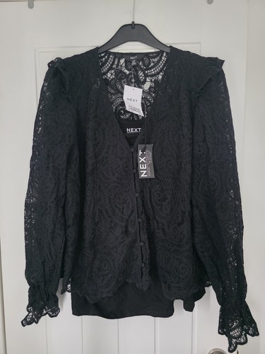 Gorgeous black crochet - black, style