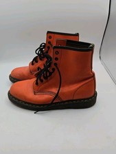 #2 DR. MARTENS ORANGE LEATHER