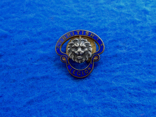 British legion enamel lapel - legion,