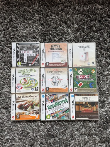 Nintendo games bundle x - ds,