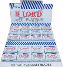 100 Lord Platinum double edge