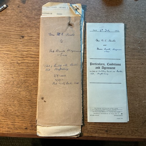 1952 file letters documents - letters,