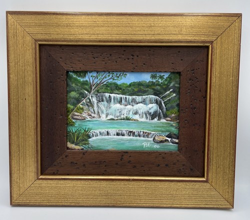 Cuban artist original - cuban, framed