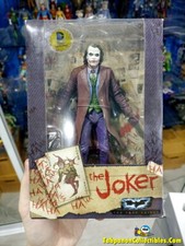NECA DC Comics Batman Dark Knight Heath Ledger Joker 7" Action Figure Toy Boxed