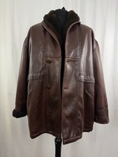 Vintage faux shearling coat - vintage,