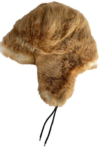 Vintage rabbit fur ushanka - rabbit,