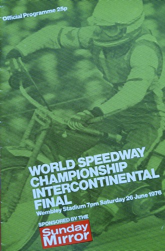 Wembley speedway programme - wembley,