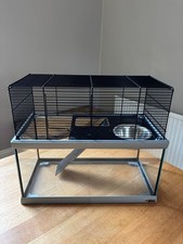 Ferplast Gabry 50 Gerbilarium Gerbil Cage Glass Great Condition 