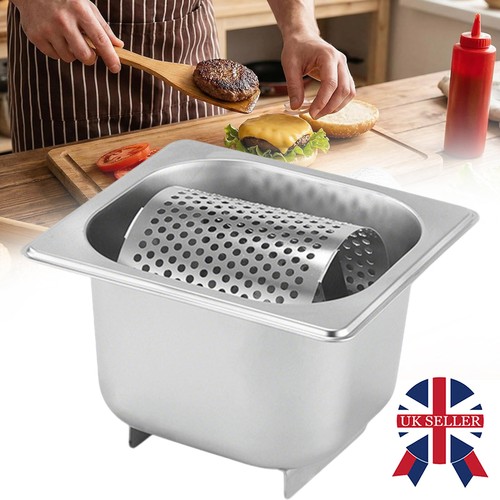 Stainless steel butter roller - steel,