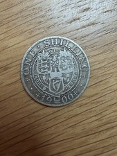 1900 Victoria shilling