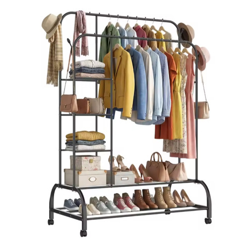 Heavy duty clothes rail 120kg - clothes,