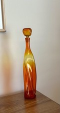 Vtg mcm blenko wayne husted - vtg-mcm,