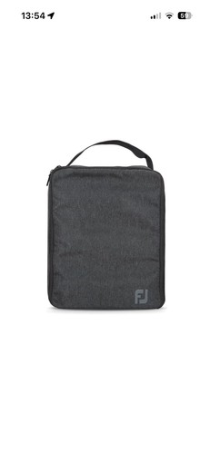 Footjoy golf shoe bag charcoal - footjoy,