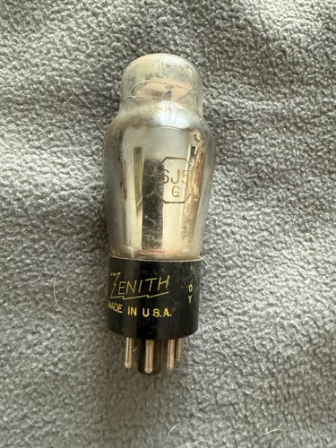 Zenith 6j5g vacuum tube - zenith,
