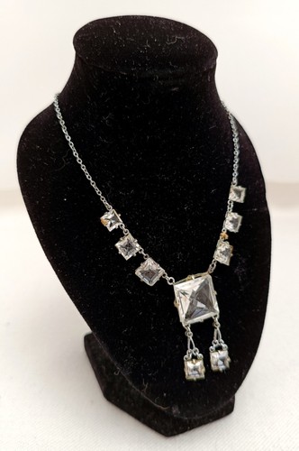 Vtg 1920s art deco square - square, cut