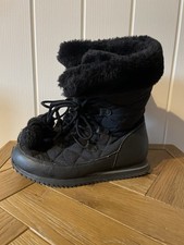 Ladies MANTARAY Black Fluffy