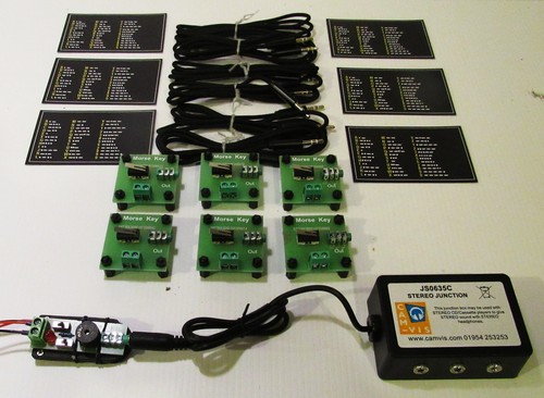 Morse code practice sounder