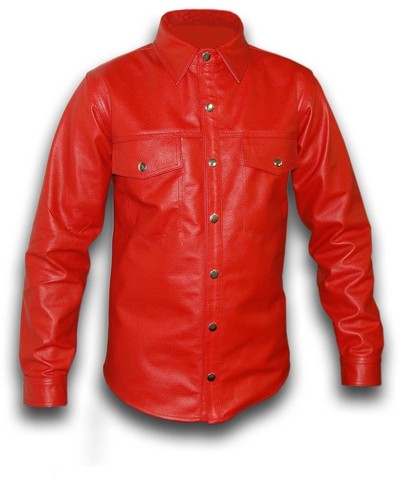 Mens red genuine - mens,
