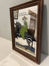 Vintage Art Deco Vogue Zebra