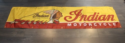 Indian motorcycles banner flag - indian,