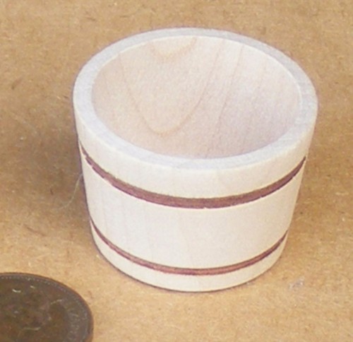 Dolls house natural finish - dolls,