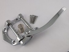 CHROME BIGSBY Style VIBRATO Tremolo Tailpiece Flat Top Guitar Body Mount.