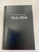 NIV pew Bibles, hardcover, large print, excellent condition