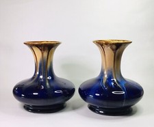 Vintage Pair Cobalt Blue