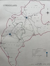 Cumberland antique engraved