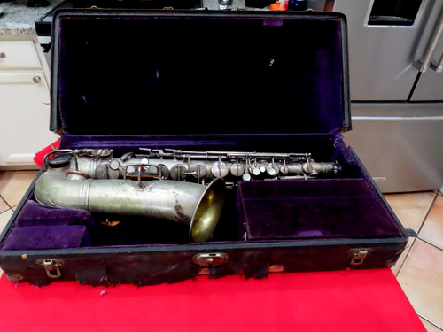 Antique pan american saxophone - pan,