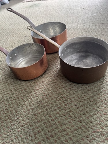 Antique heavy pans - antique,