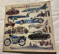 Tamiya Model Kit Catalogue - 1973 Tanks, cars, planes, ships, motorbikes. v/g