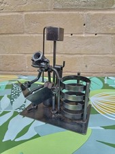 Nut & Bolt Figure Sculpture on the Toilet Pen Holder Desk Tidy Figurine Ornament