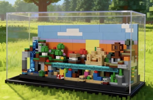 Acrylic display case for lego - acrylic,