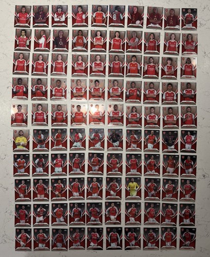 Topps arsenal chrome complete - arsenal,