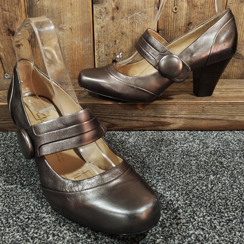 Clarks indigo metallic bronze - indigo,