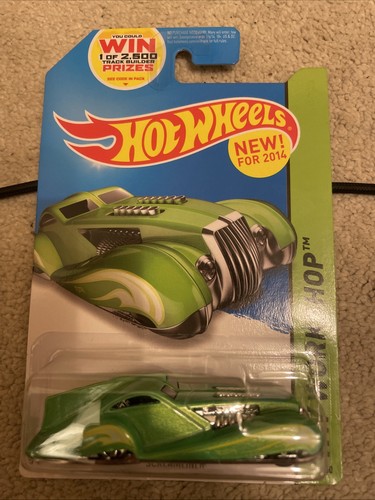 Hot wheels screamliner - screamliner, green