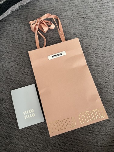 Miu small paper shopping - miu,