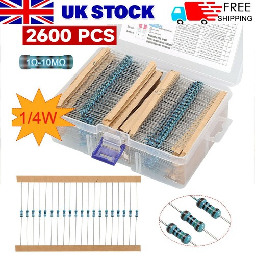 2600pcs 130 values resistor - 2600pcs,