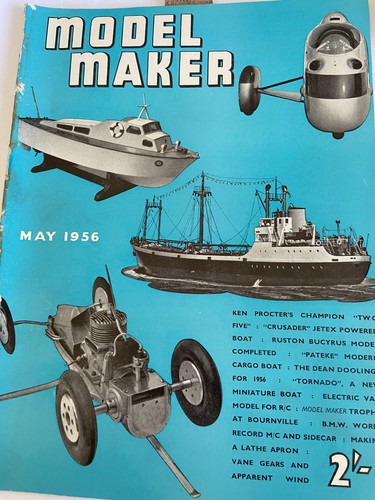 Vintage model maker - model, 1956