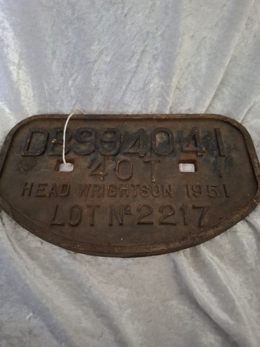 Cast iron railway - iron, plate