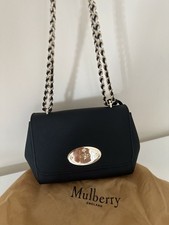 Mulberry Lily Black Leather